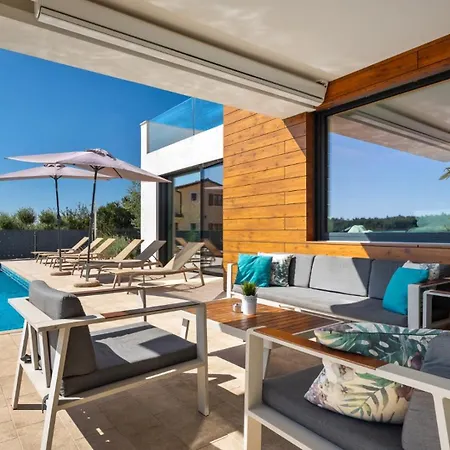 Modern Aria With Pool And Jacuzzi In * Višnjan