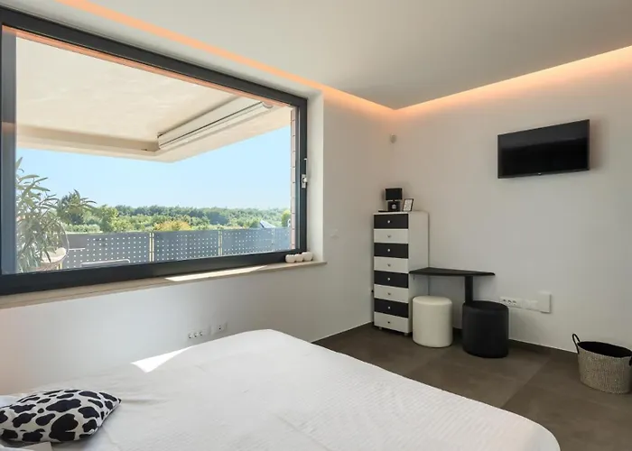 Villa Modern Aria With Pool And Jacuzzi In
