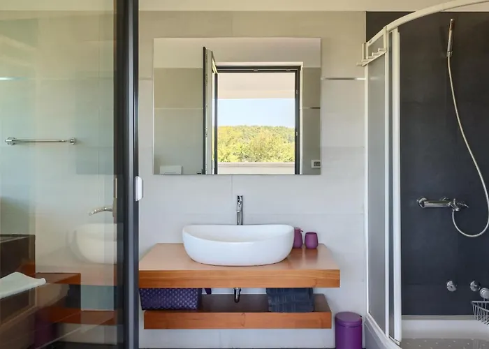 Modern Aria With Pool And Jacuzzi In Višnjan