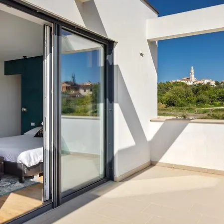 Modern Aria With Pool And Jacuzzi In Villa Višnjan