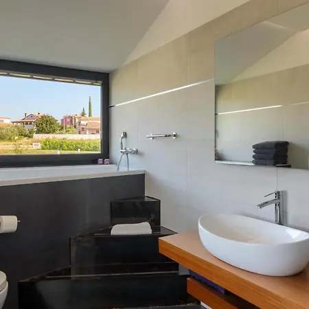 Modern Aria With Pool And Jacuzzi In