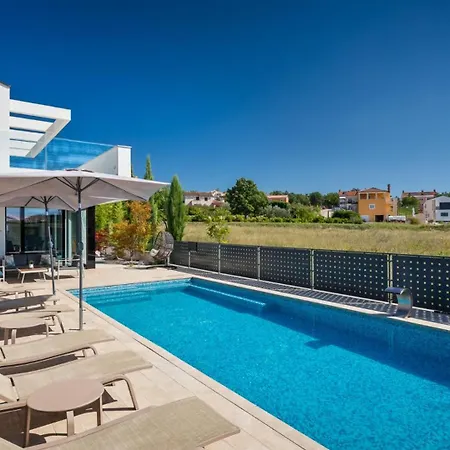 Modern Aria With Pool And Jacuzzi In * Višnjan